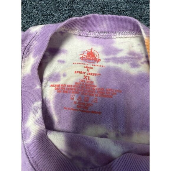 Disney World Epcot Festival of Arts 2021 Figment Tie Dye Spirit Jersey Adult XL - Picture 5 of 8